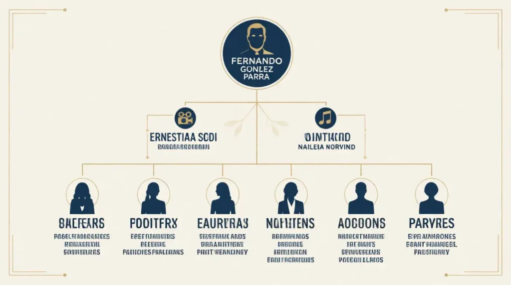 Fernando Gonzalez Parra family tree daughters actresses Naian Tessa Ia