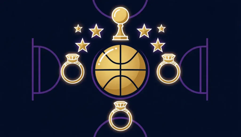 Shaquille O'Neal NBA career highlights four championship rings Hall of Fame basketball legend